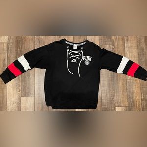 Pink long sleeve sweatshirt